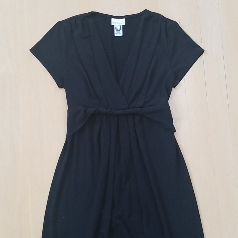 Motherhood Maternity black dress